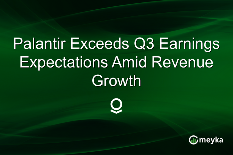 Palantir Exceeds Q3 Earnings Expectations Amid Revenue Growth
