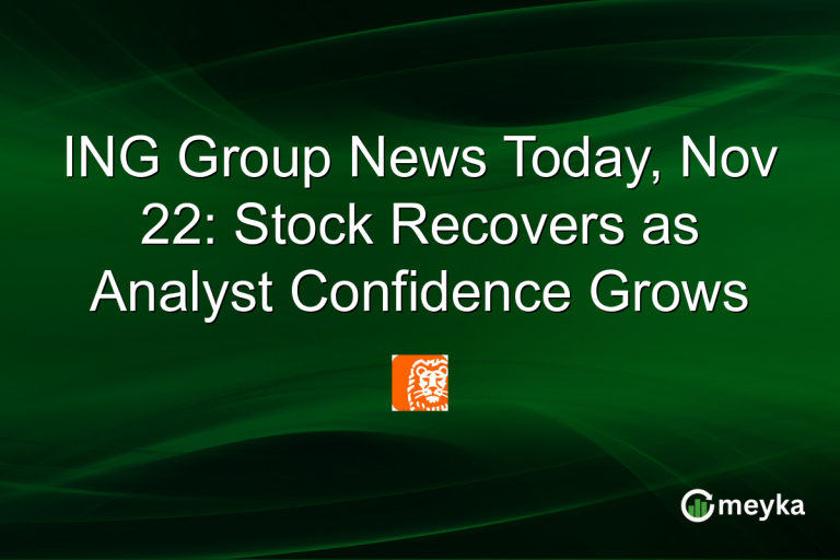 ING Group News Today, Nov 22: Stock Recovers as Analyst Confidence Grows