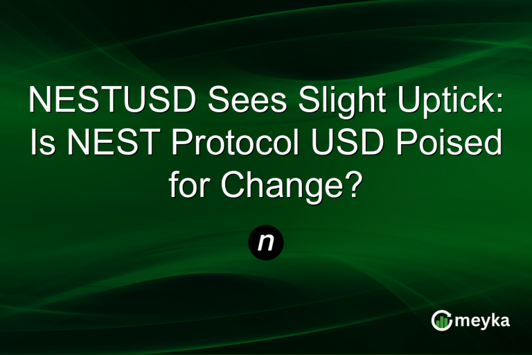 NESTUSD Sees Slight Uptick: Is NEST Protocol USD Poised for Change?
