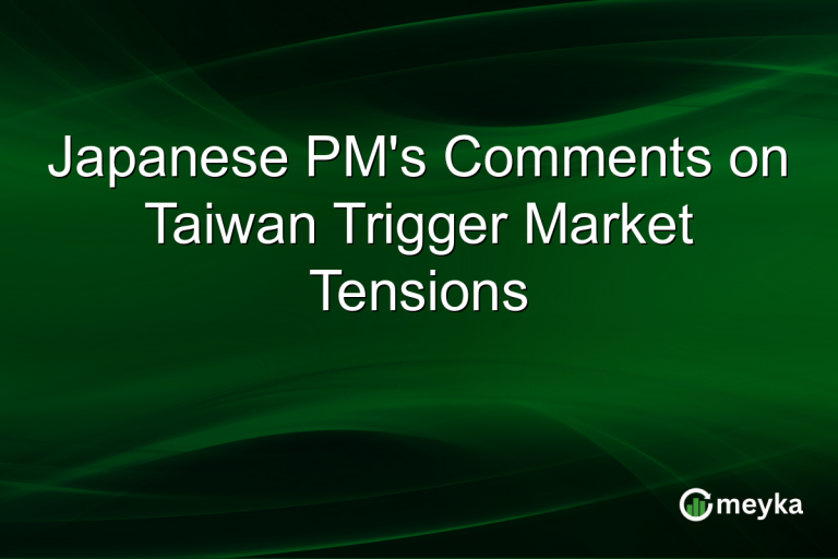 Japanese PM's Comments on Taiwan Trigger Market Tensions