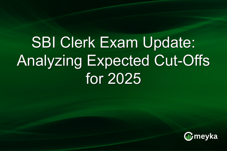 SBI Clerk Exam Update: Analyzing Expected Cut-Offs for 2025