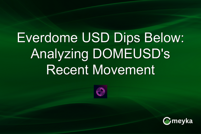 Everdome USD Dips Below: Analyzing DOMEUSD's Recent Movement