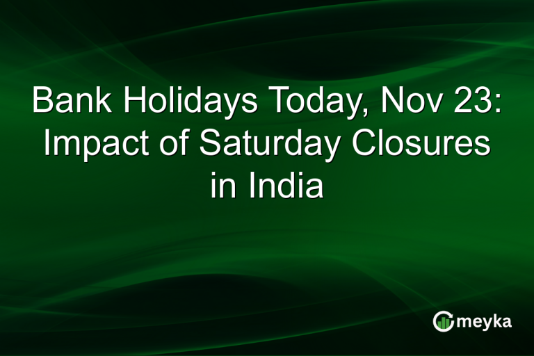 Bank Holidays Today, Nov 23: Impact of Saturday Closures in India