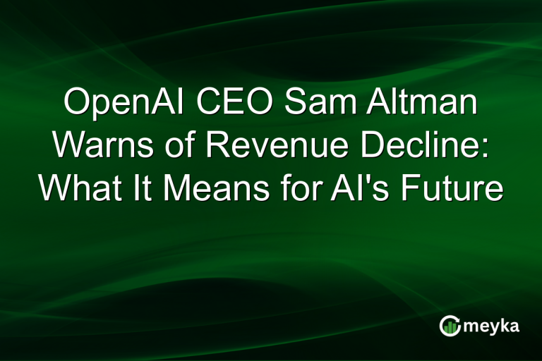 OpenAI CEO Sam Altman Warns of Revenue Decline: What It Means for AI's Future