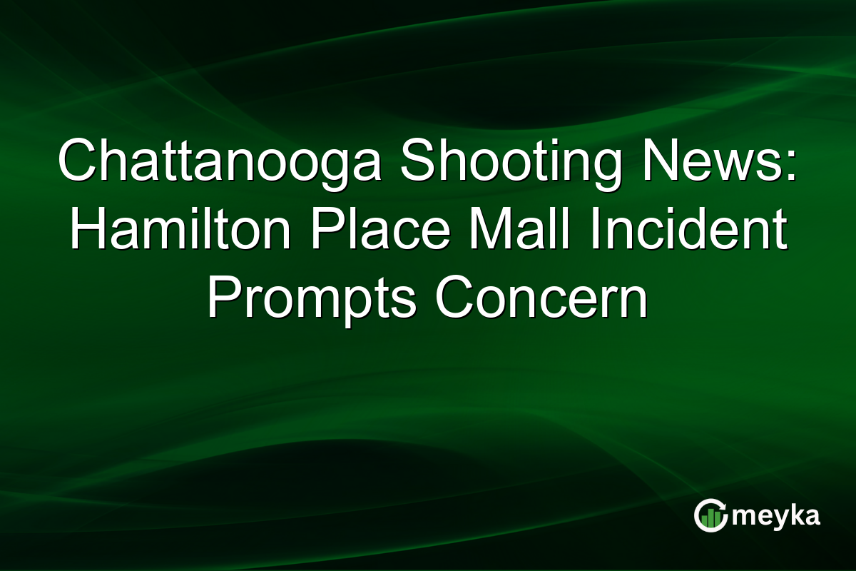 Chattanooga Shooting News: Hamilton Place Mall Incident Prompts Concern