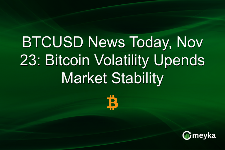 BTCUSD News Today, Nov 23: Bitcoin Volatility Upends Market Stability