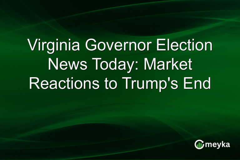 Virginia Governor Election News Today: Market Reactions to Trump's End