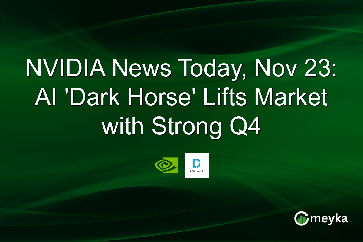NVIDIA News Today, Nov 23: AI 'Dark Horse' Lifts Market with Strong Q4
