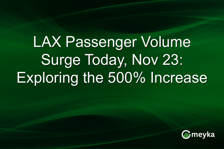 LAX Passenger Volume Surge Today, Nov 23: Exploring the 500% Increase