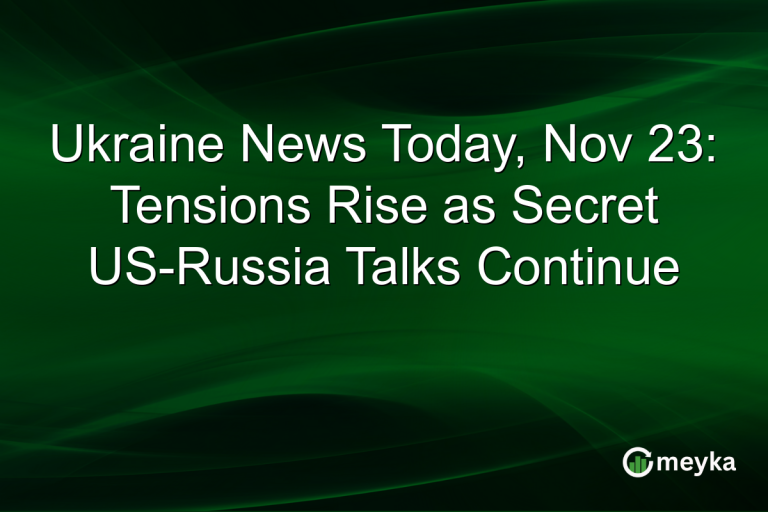 Ukraine News Today, Nov 23: Tensions Rise as Secret US-Russia Talks Continue