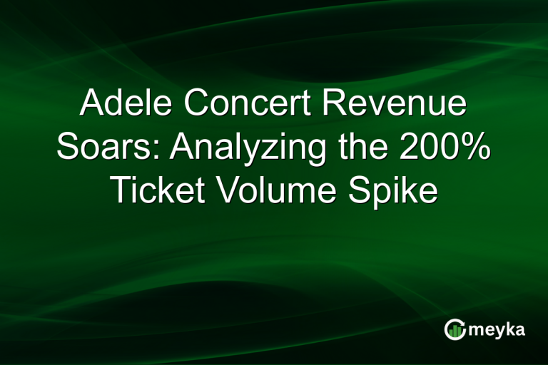 Adele Concert Revenue Soars: Analyzing the 200% Ticket Volume Spike