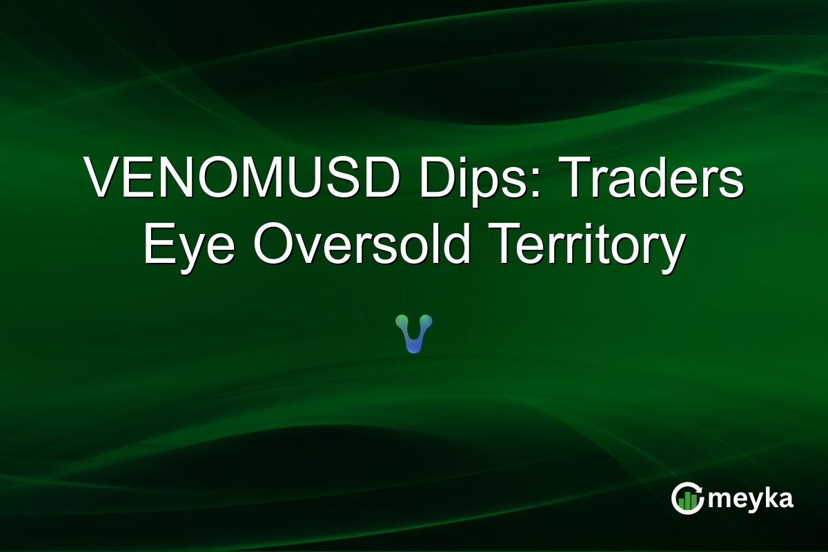 VENOMUSD Dips: Traders Eye Oversold Territory