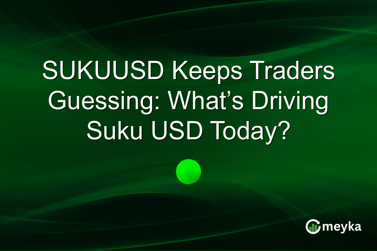 SUKUUSD Keeps Traders Guessing: What’s Driving Suku USD Today?