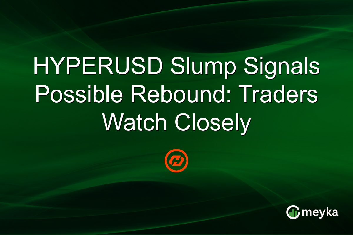 HYPERUSD Slump Signals Possible Rebound: Traders Watch Closely