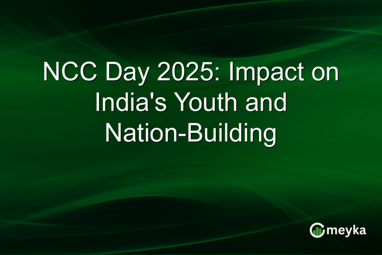 NCC Day 2025: Impact on India's Youth and Nation-Building
