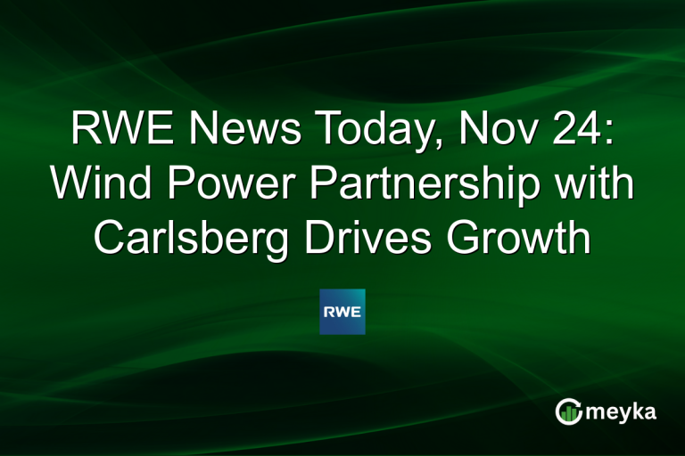 RWE News Today, Nov 24: Wind Power Partnership with Carlsberg Drives Growth