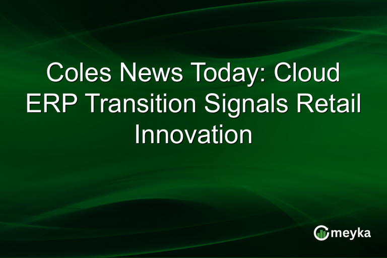 Coles News Today: Cloud ERP Transition Signals Retail Innovation