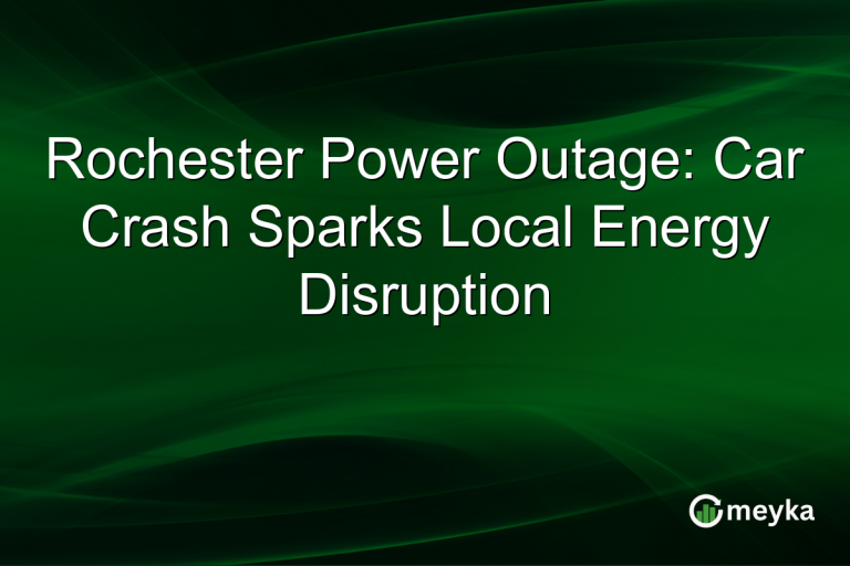 Rochester Power Outage: Car Crash Sparks Local Energy Disruption