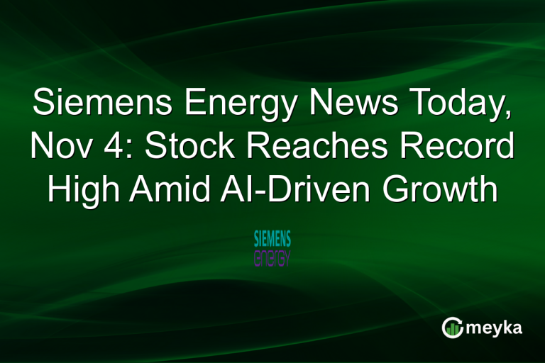 Siemens Energy News Today, Nov 4: Stock Reaches Record High Amid AI-Driven Growth