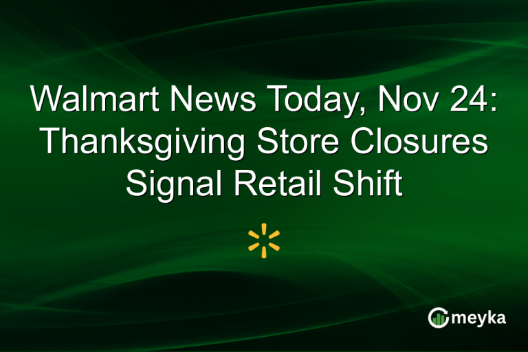 Walmart News Today, Nov 24: Thanksgiving Store Closures Signal Retail Shift
