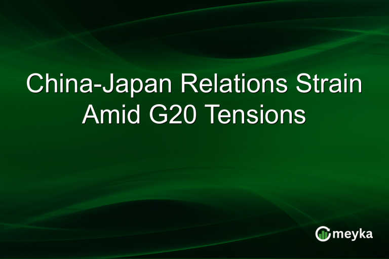 China-Japan Relations Strain Amid G20 Tensions