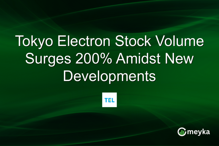 Tokyo Electron Stock Volume Surges 200% Amidst New Developments