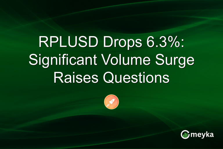 RPLUSD Drops 6.3%: Significant Volume Surge Raises Questions