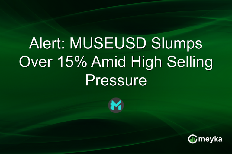 Alert: MUSEUSD Slumps Over 15% Amid High Selling Pressure