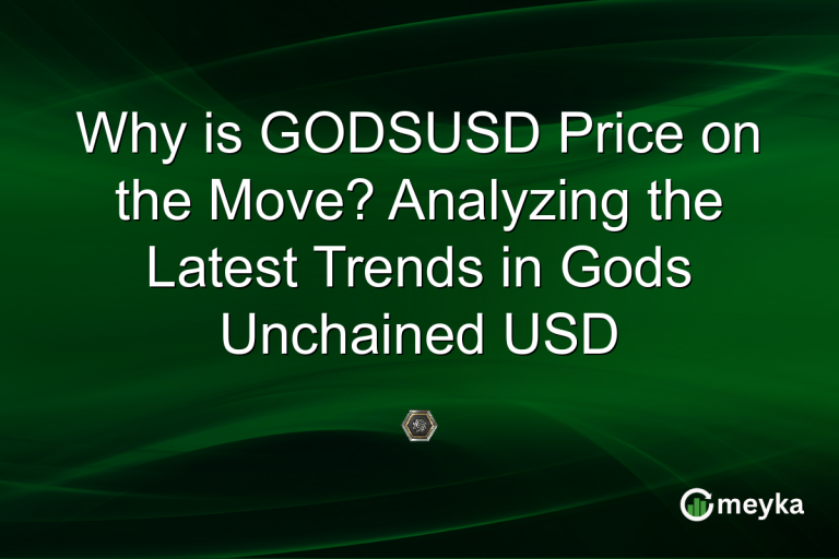 Why is GODSUSD Price on the Move? Analyzing the Latest Trends in Gods Unchained USD