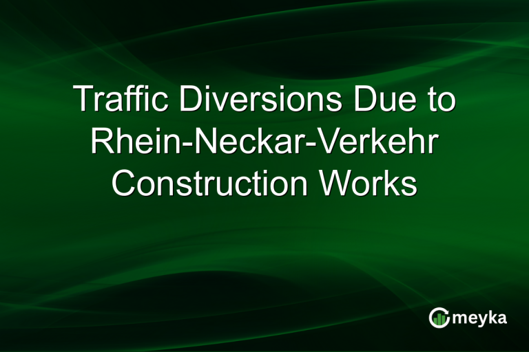 Traffic Diversions Due to Rhein-Neckar-Verkehr Construction Works