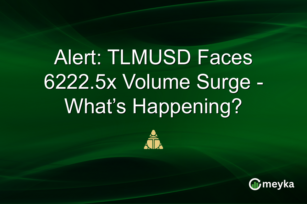 Alert: TLMUSD Faces 6222.5x Volume Surge - What’s Happening?
