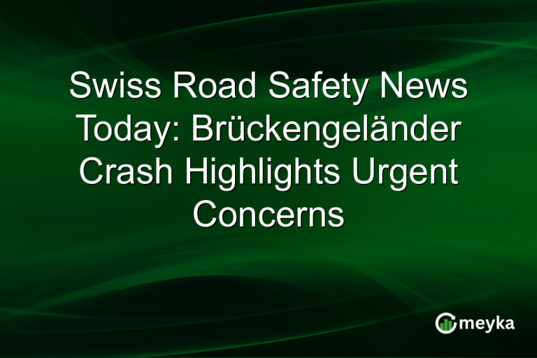 Swiss Road Safety News Today: Brückengeländer Crash Highlights Urgent Concerns