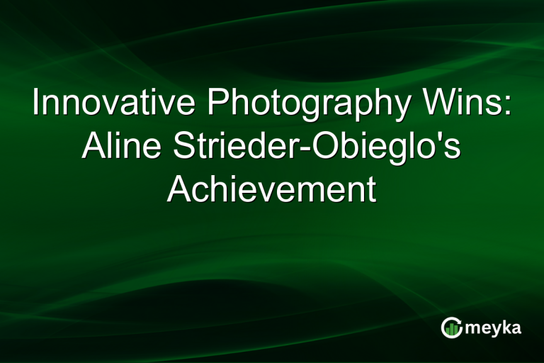 Innovative Photography Wins: Aline Strieder-Obieglo's Achievement