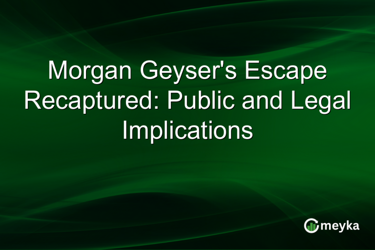 Morgan Geyser's Escape Recaptured: Public and Legal Implications