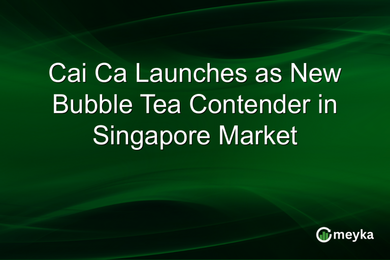 Cai Ca Launches as New Bubble Tea Contender in Singapore Market