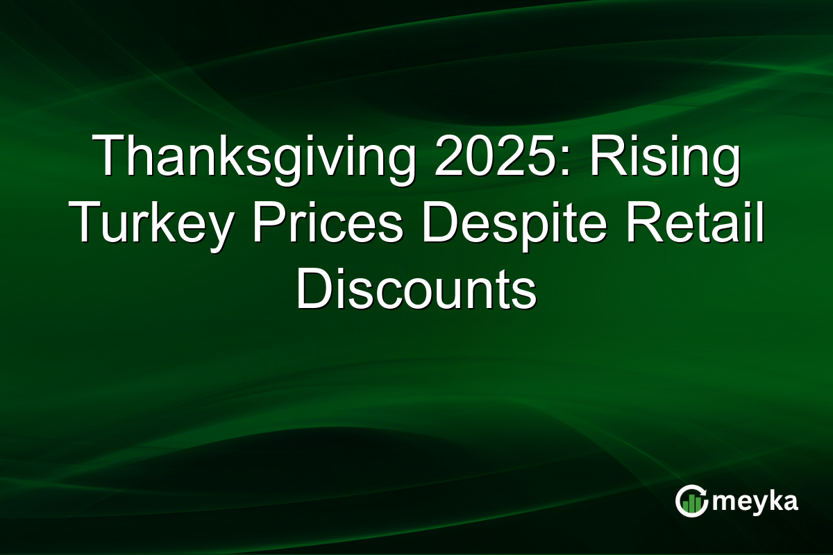 Thanksgiving 2025: Rising Turkey Prices Despite Retail Discounts