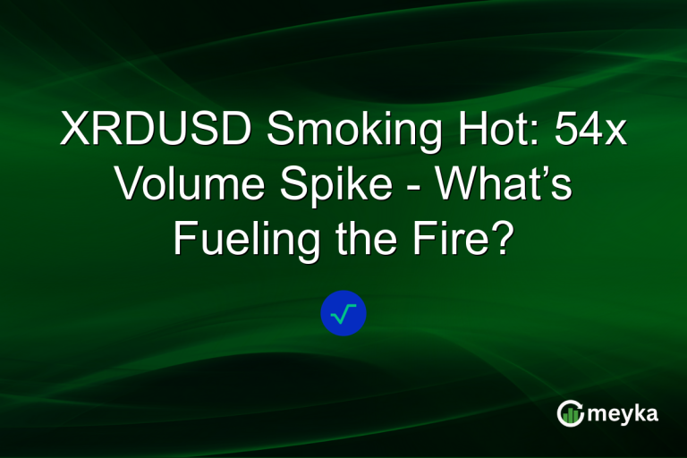 XRDUSD Smoking Hot: 54x Volume Spike - What’s Fueling the Fire?