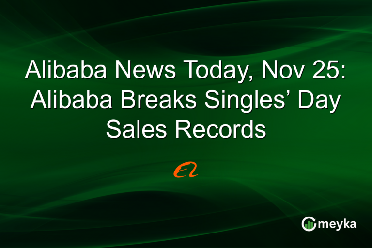 Alibaba News Today, Nov 25: Alibaba Breaks Singles’ Day Sales Records