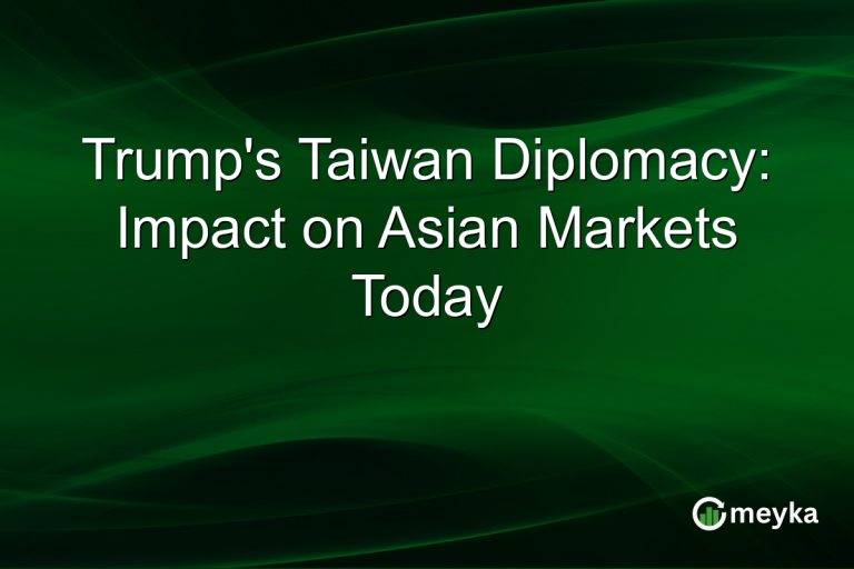 Trump's Taiwan Diplomacy: Impact on Asian Markets Today
