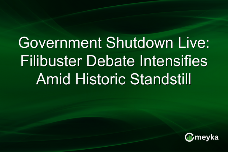 Government Shutdown Live: Filibuster Debate Intensifies Amid Historic Standstill