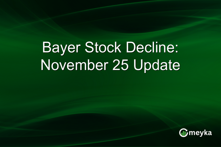 Bayer Stock Decline: November 25 Update
