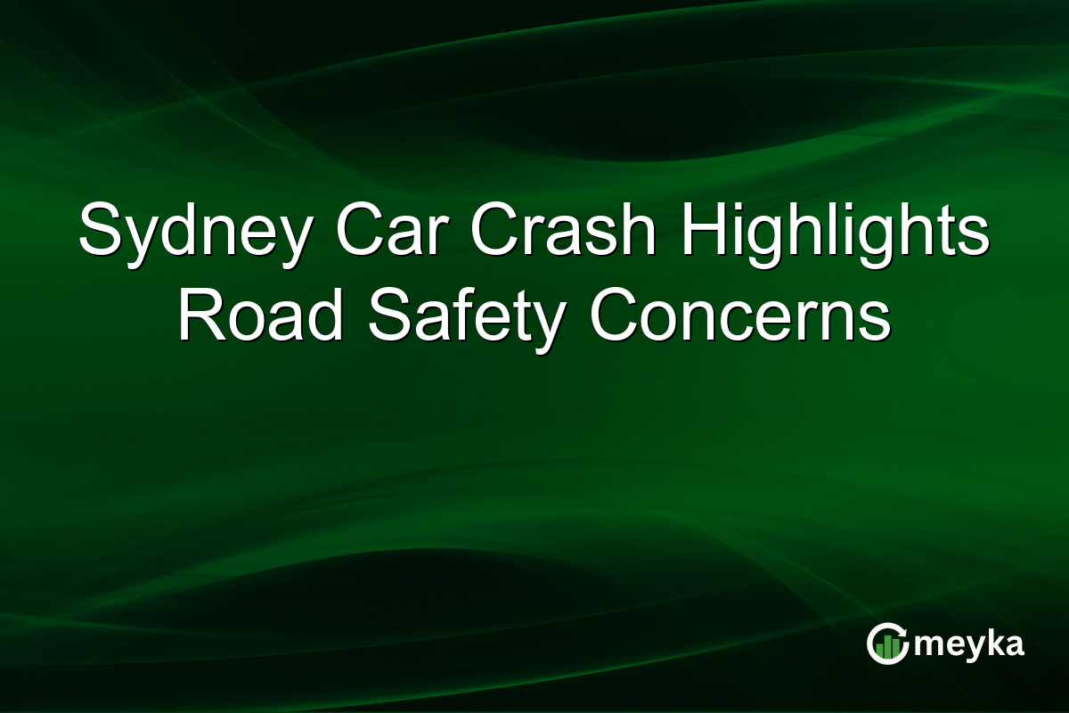 Sydney Car Crash Highlights Road Safety Concerns