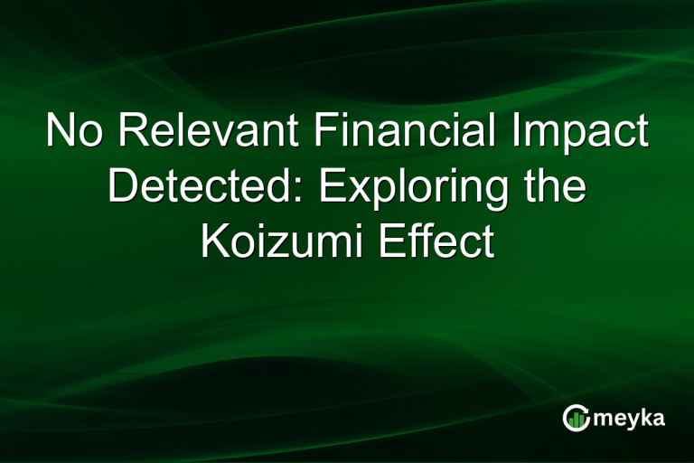 No Relevant Financial Impact Detected: Exploring the Koizumi Effect