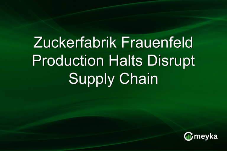 Zuckerfabrik Frauenfeld Production Halts Disrupt Supply Chain