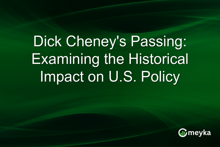 Dick Cheney's Passing: Examining the Historical Impact on U.S. Policy