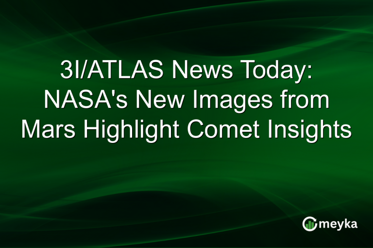 3I/ATLAS News Today: NASA's New Images from Mars Highlight Comet Insights