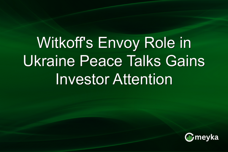 Witkoff's Envoy Role in Ukraine Peace Talks Gains Investor Attention