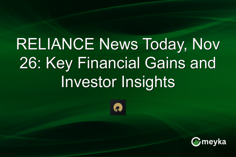 RELIANCE News Today, Nov 26: Key Financial Gains and Investor Insights