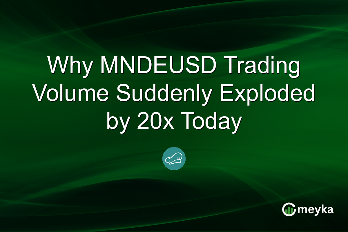 Why MNDEUSD Trading Volume Suddenly Exploded by 20x Today