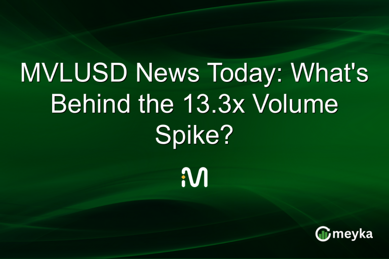 MVLUSD News Today: What's Behind the 13.3x Volume Spike?